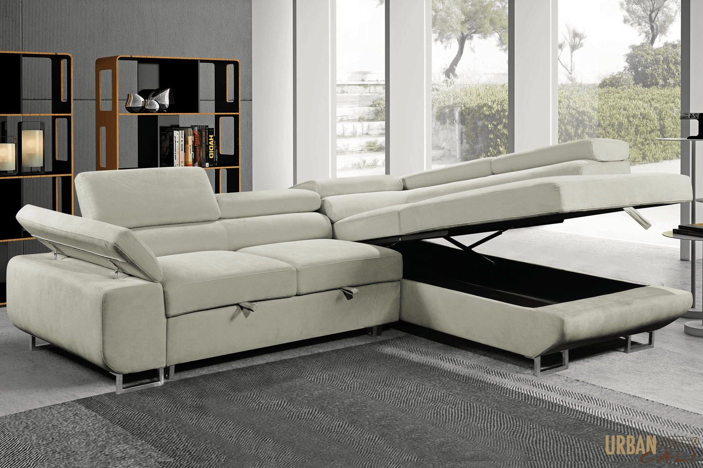 Urban Cali Hollywood Sectional Sofa Bed