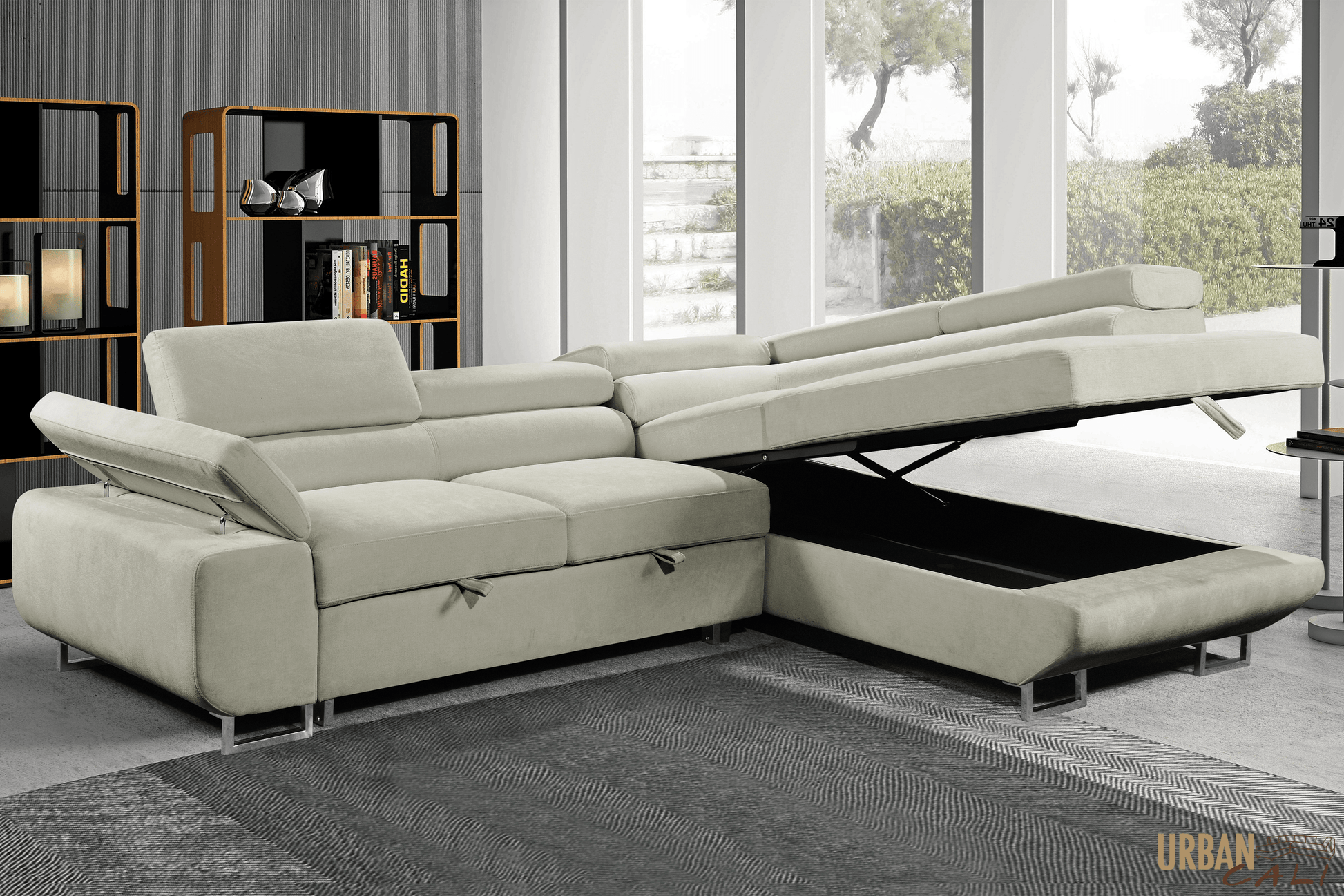 Urban Cali Hollywood Sectional Sofa Bed