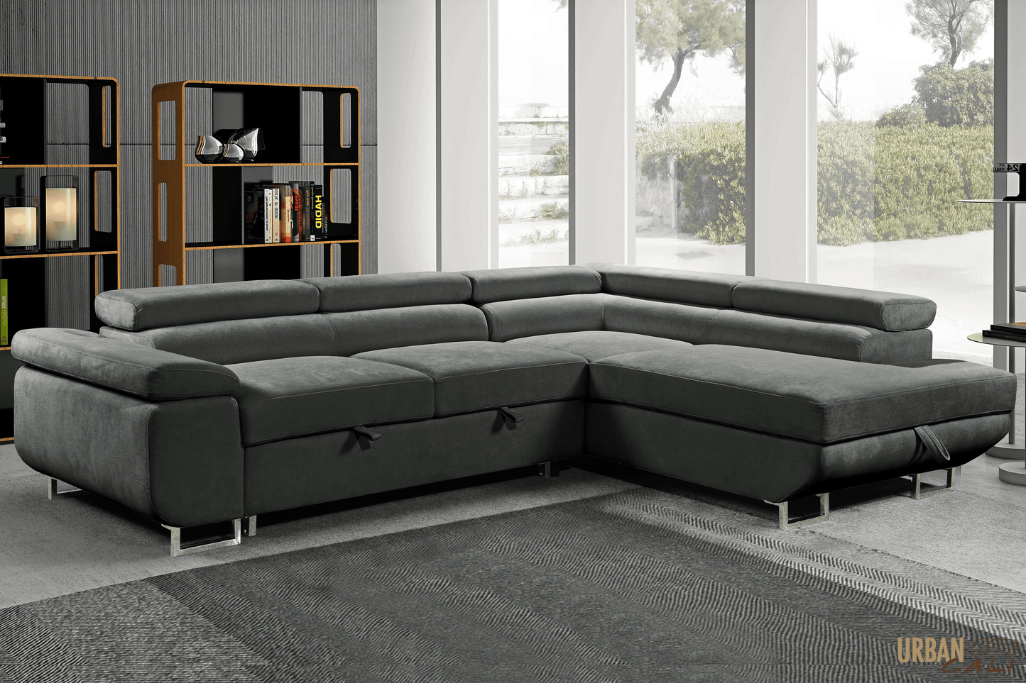 Urban Cali Hollywood Sectional Sofa Bed