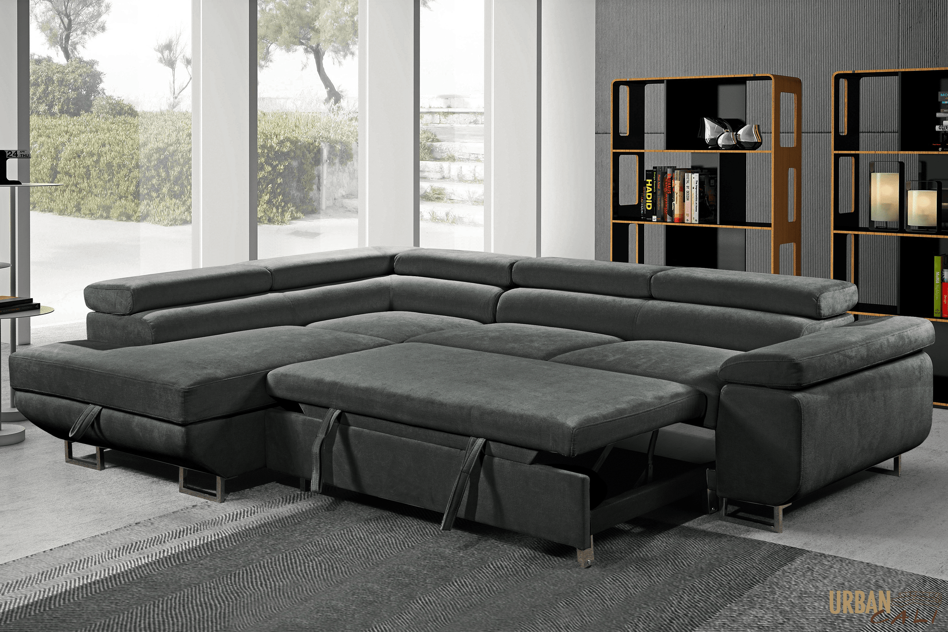 Urban Cali Hollywood Sectional Sofa Bed