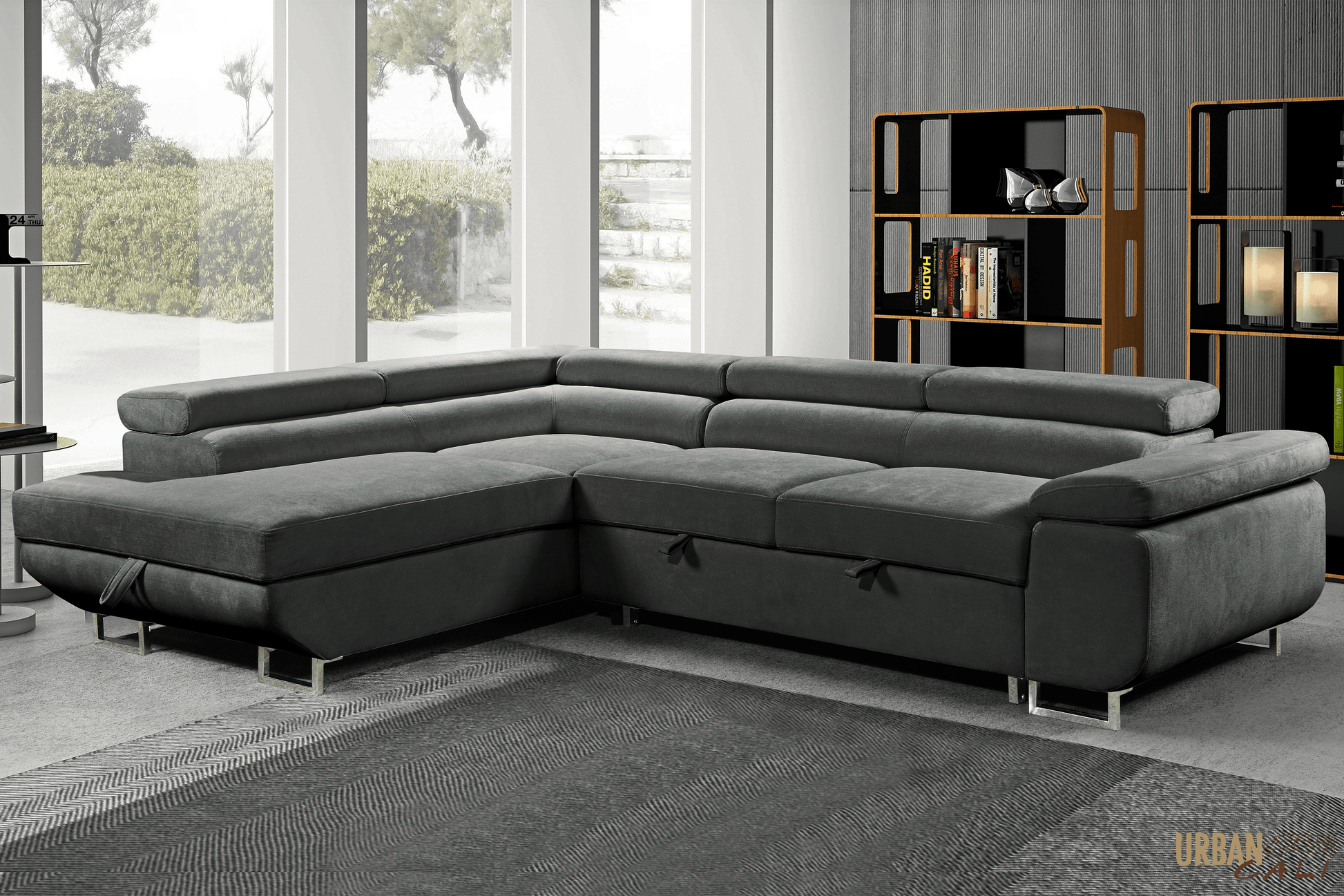 Urban Cali Hollywood Sectional Sofa Bed
