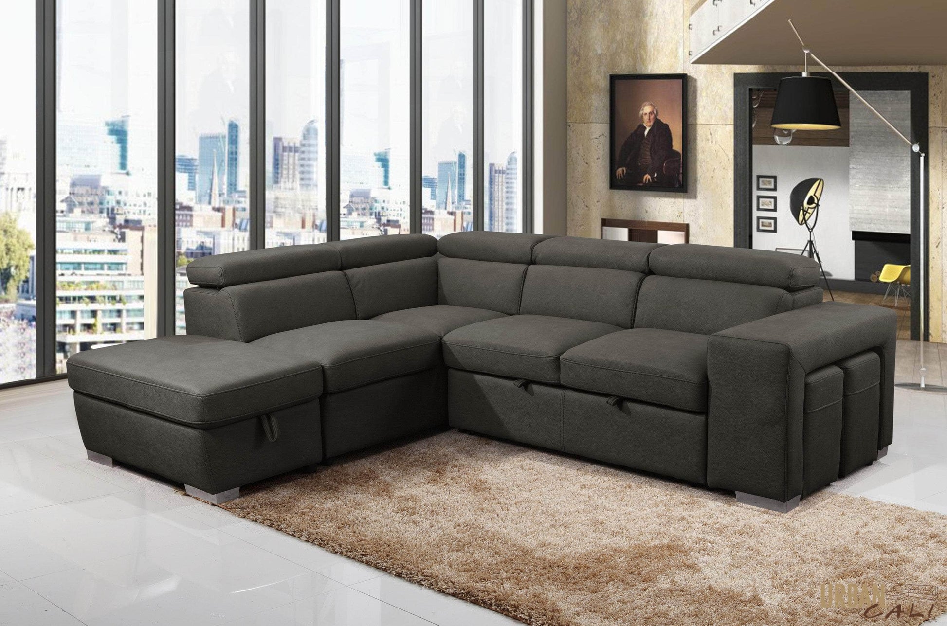 Pasadena Large Sleeper Sectional