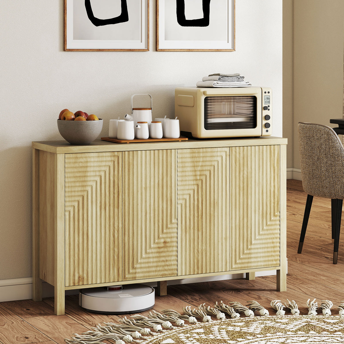 Buffet Cabinet with Storage – 47"W x 30"H