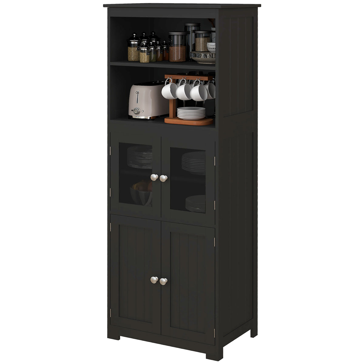 Small Buffet with Hutch – 24"W x 64"H