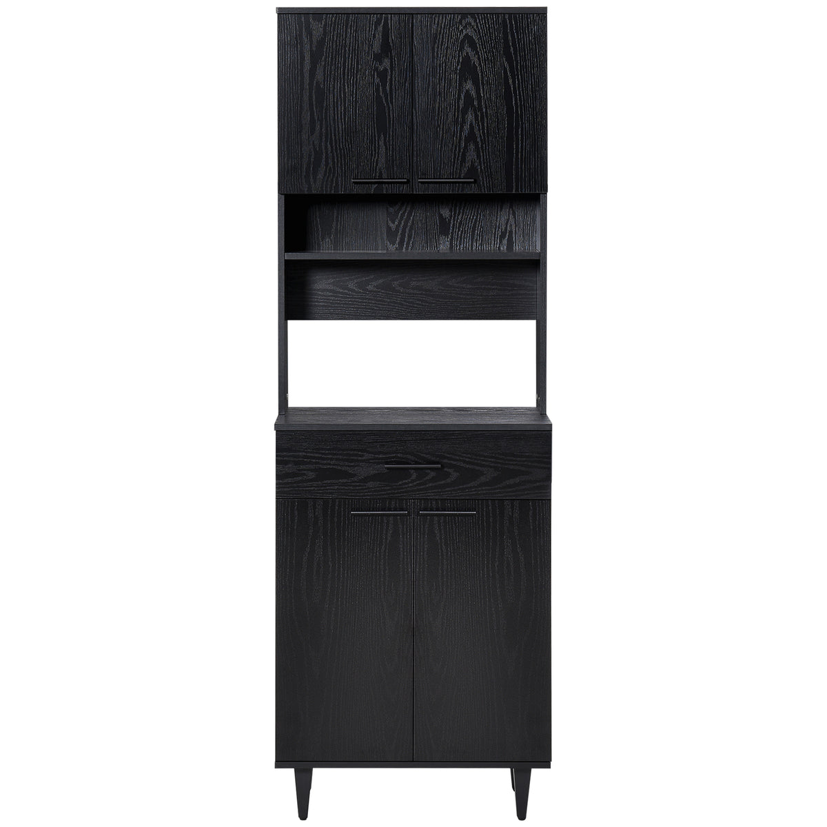 Buffet Cabinet with Hutch – 24"W x 71"H