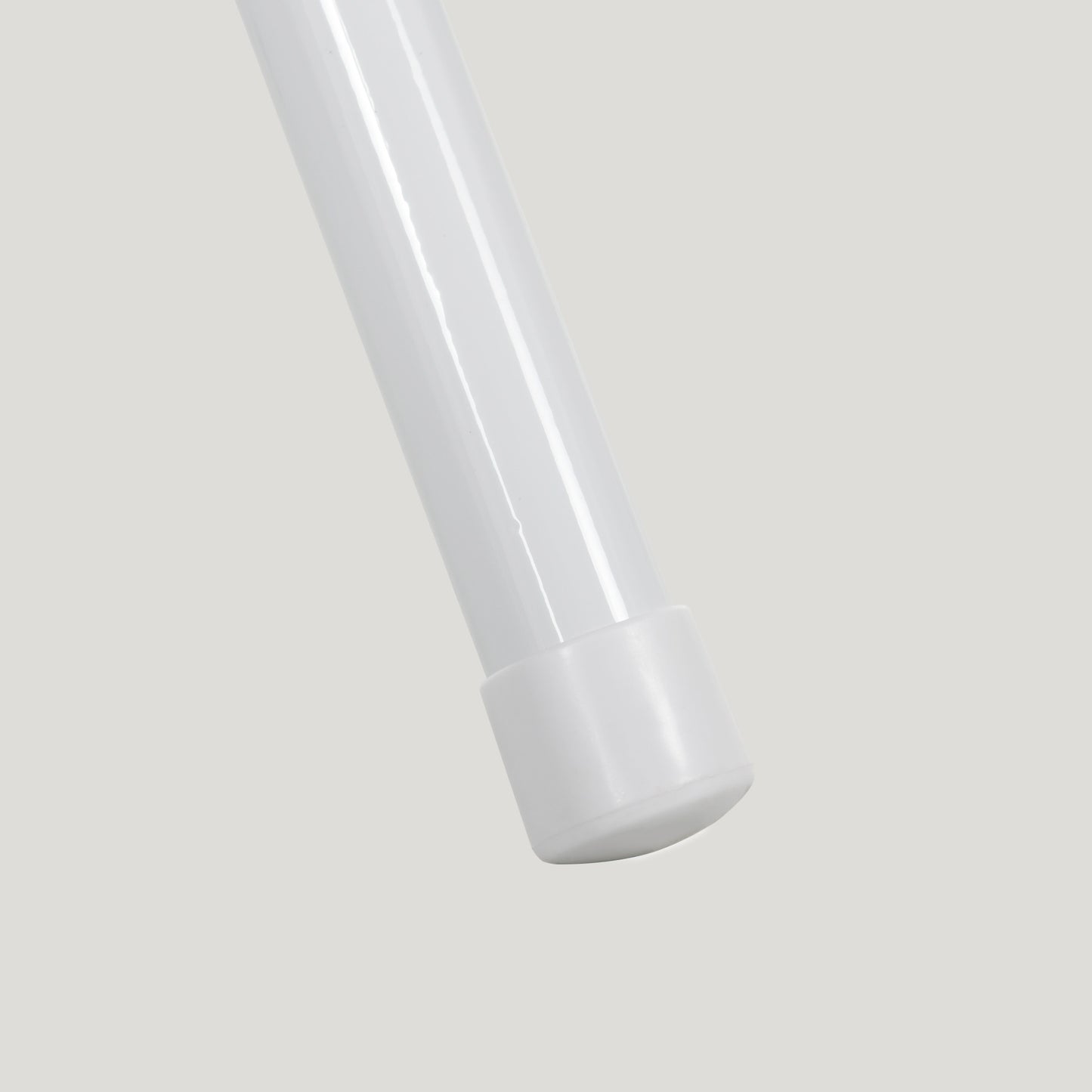 HOMCOM 2-Pack White PU Leather Padded Folding Chairs with Open Back