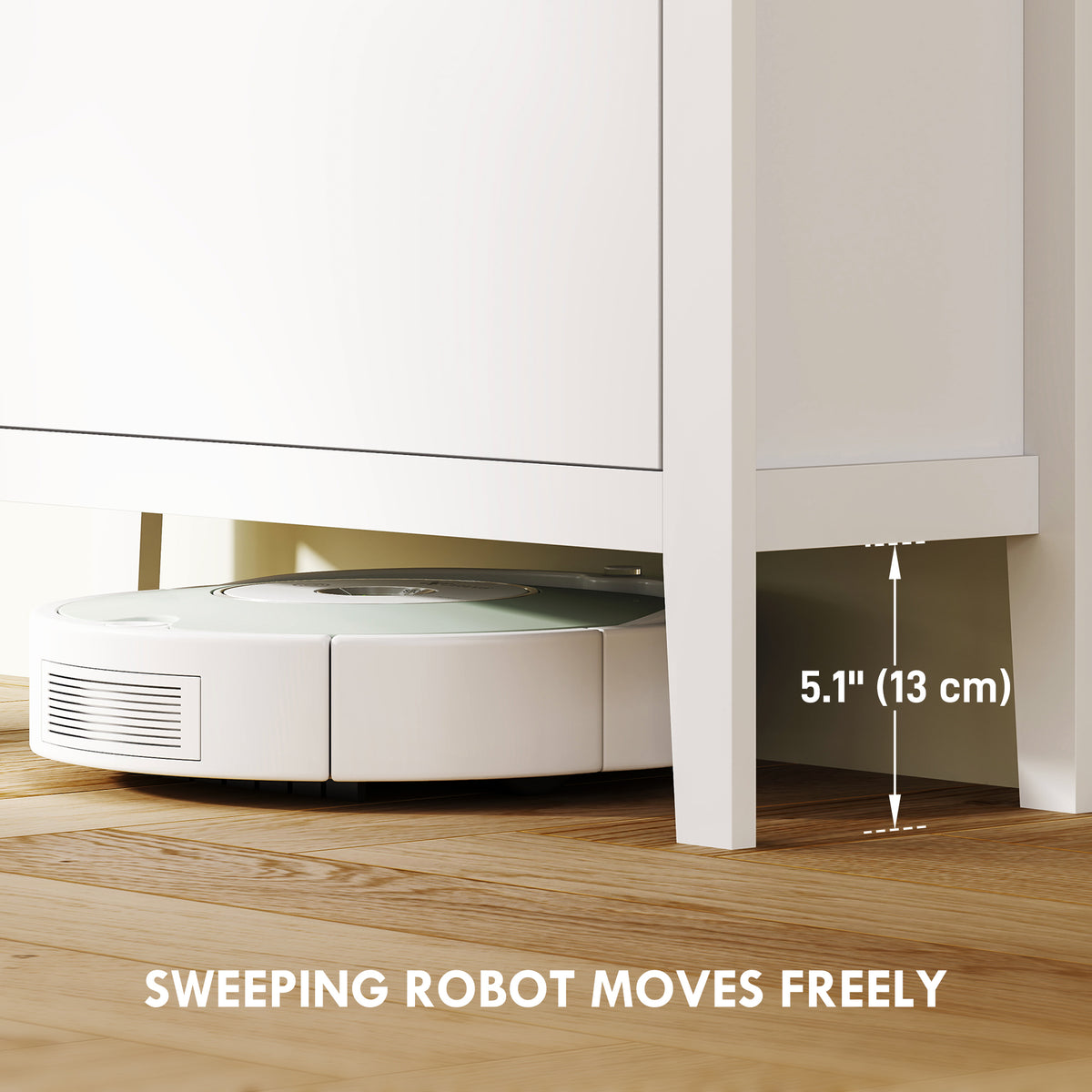 Narrow Shoe Cabinet with 3 Flip Drawers – 31"W x 52"H