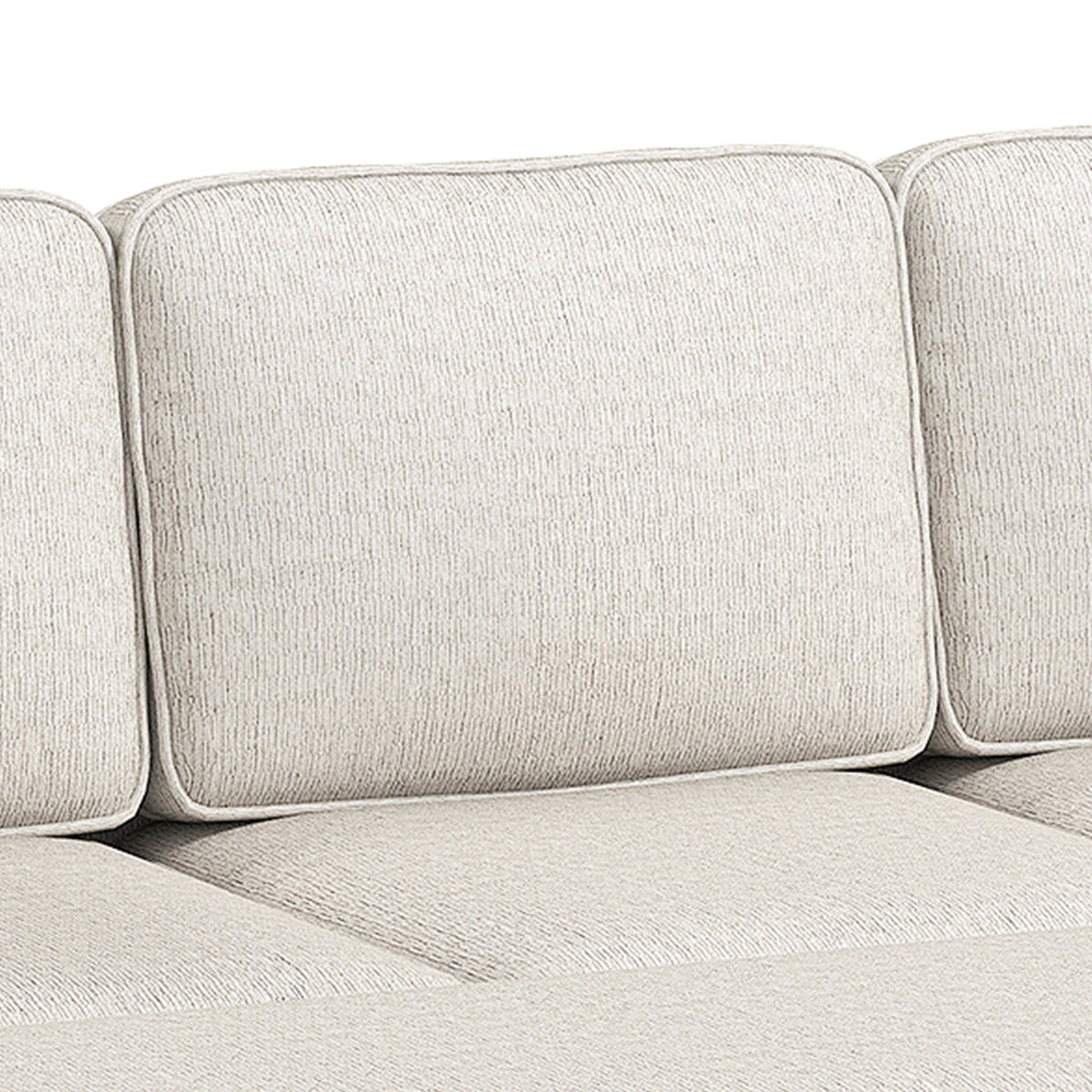 Modular Sleeper Sectional with Reversible Storage Ottoman